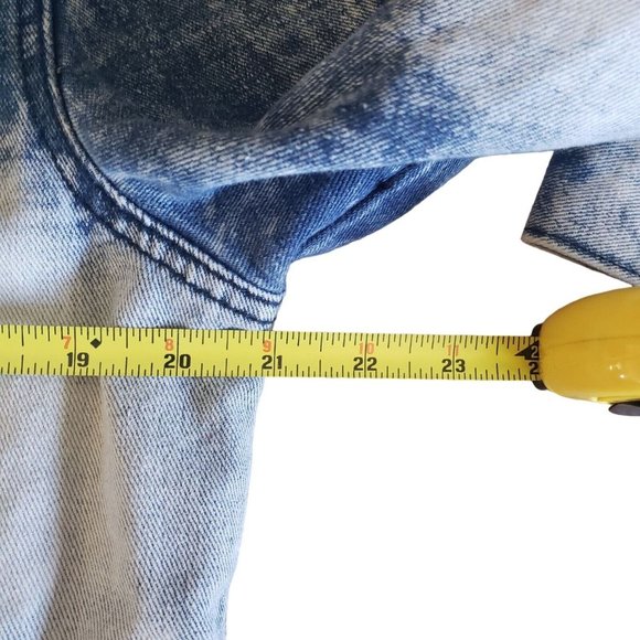 Men's GS 115 Premium Denim Jacket Size M Bleached Blue - Picture 7 of 10